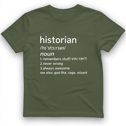 Historian Defined T-Shirt