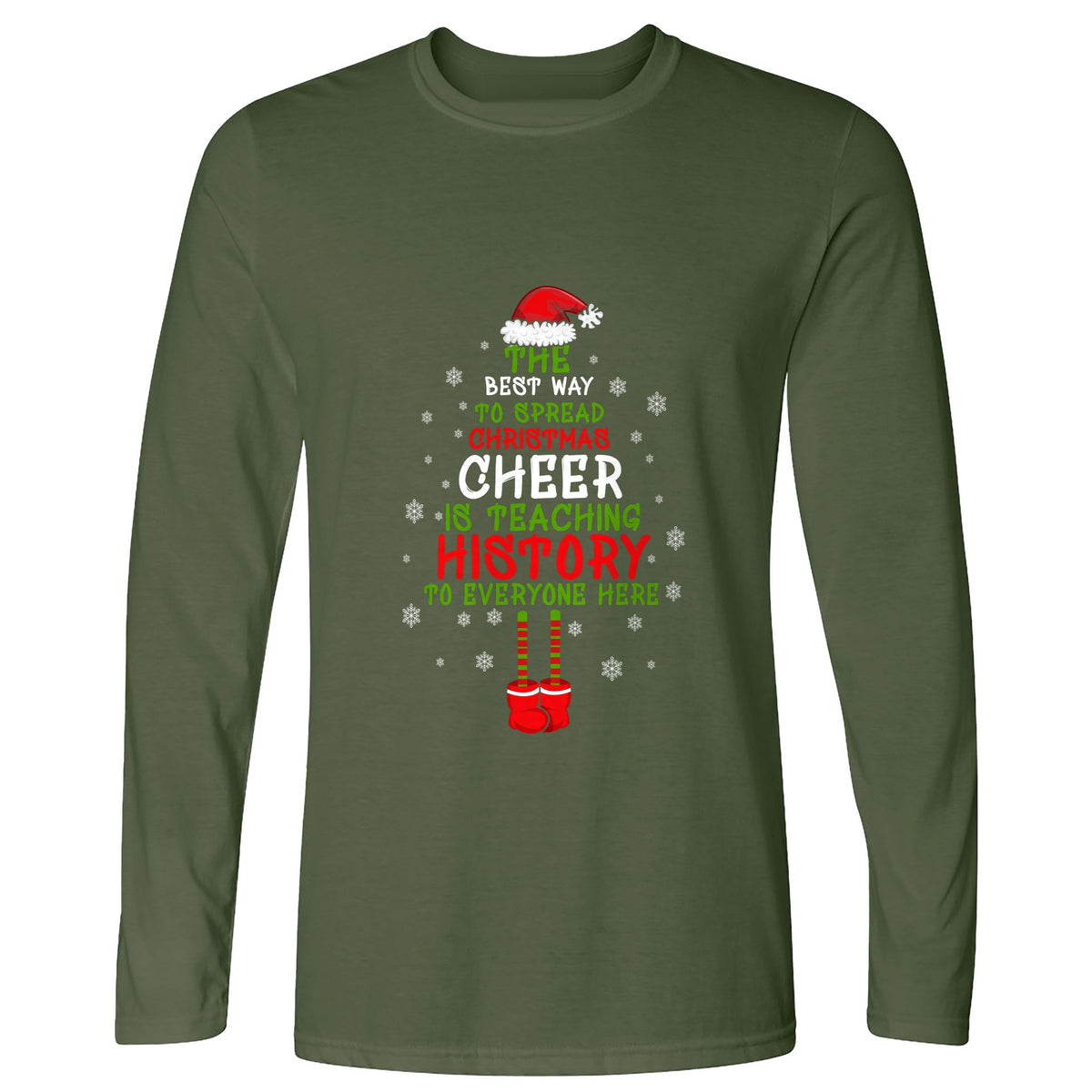 History Cheer Long Sleeve T-Shirt