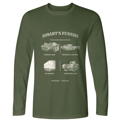 Hobart's Funnies Long Sleeve T-Shirt