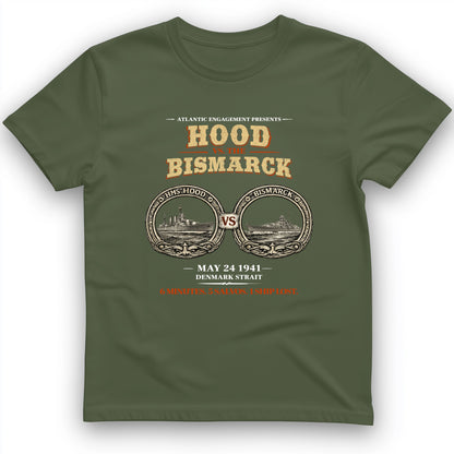 Hood vs Bismarck T-Shirt