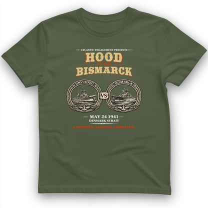 Hood vs Bismark T-Shirt