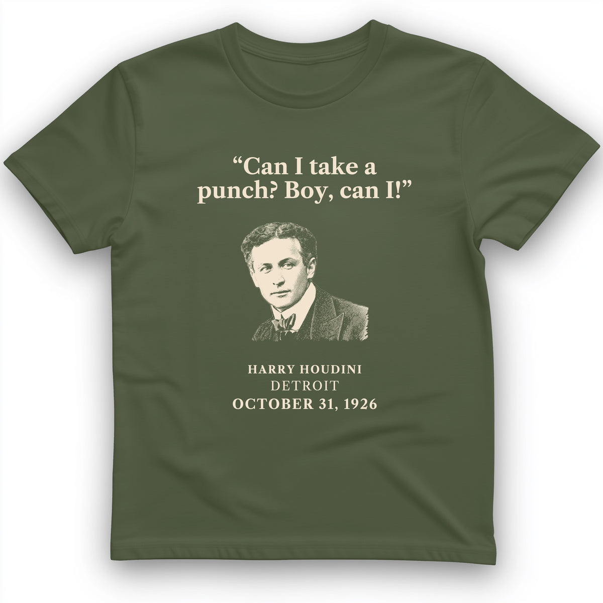 Houdini Can I Take A Punch T-Shirt