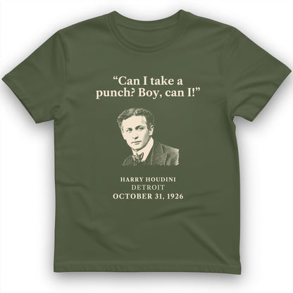Houdini Can I Take A Punch T-Shirt