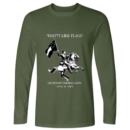 I Like Flags Long Sleeve T-Shirt