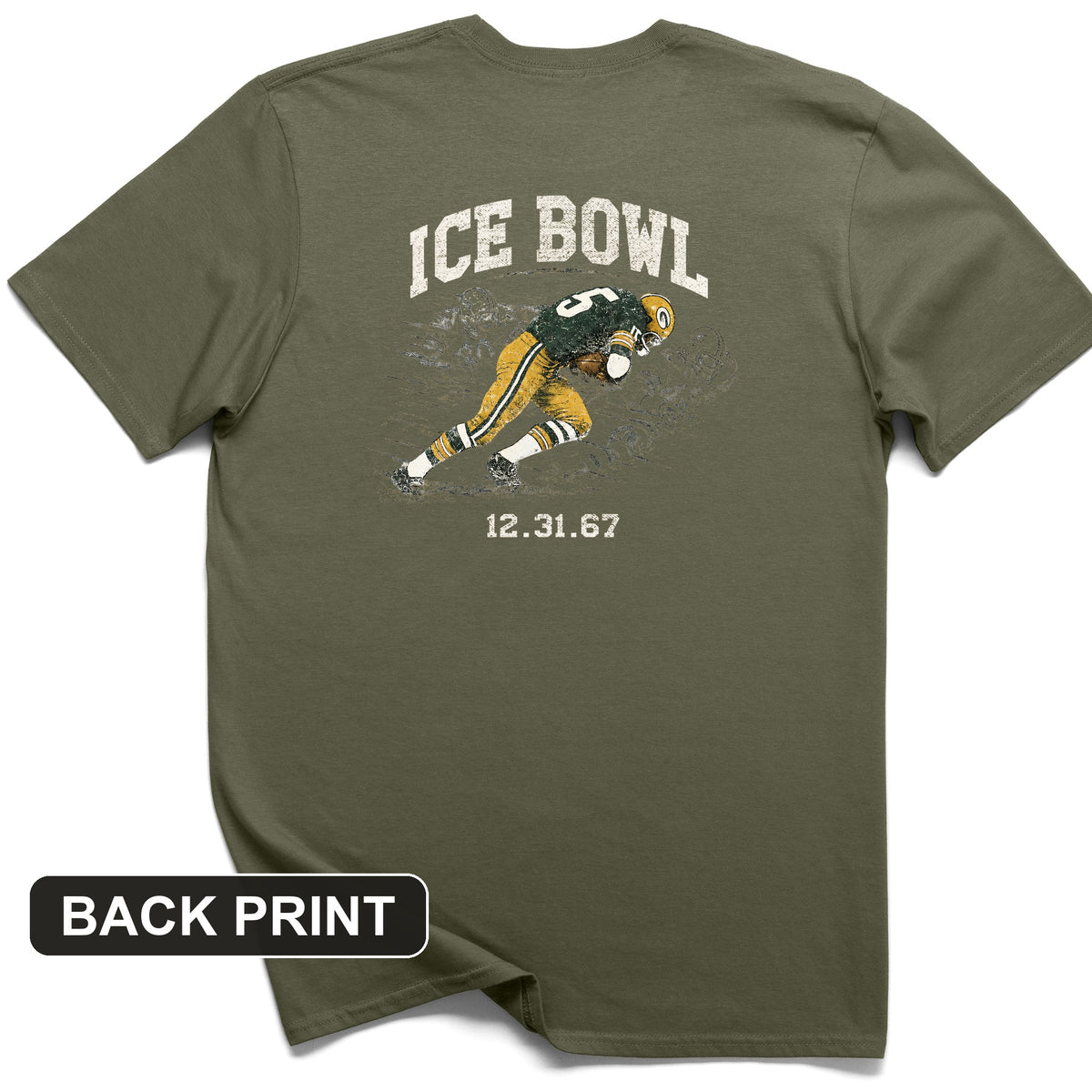 Ice Bowl Back Print T-Shirt