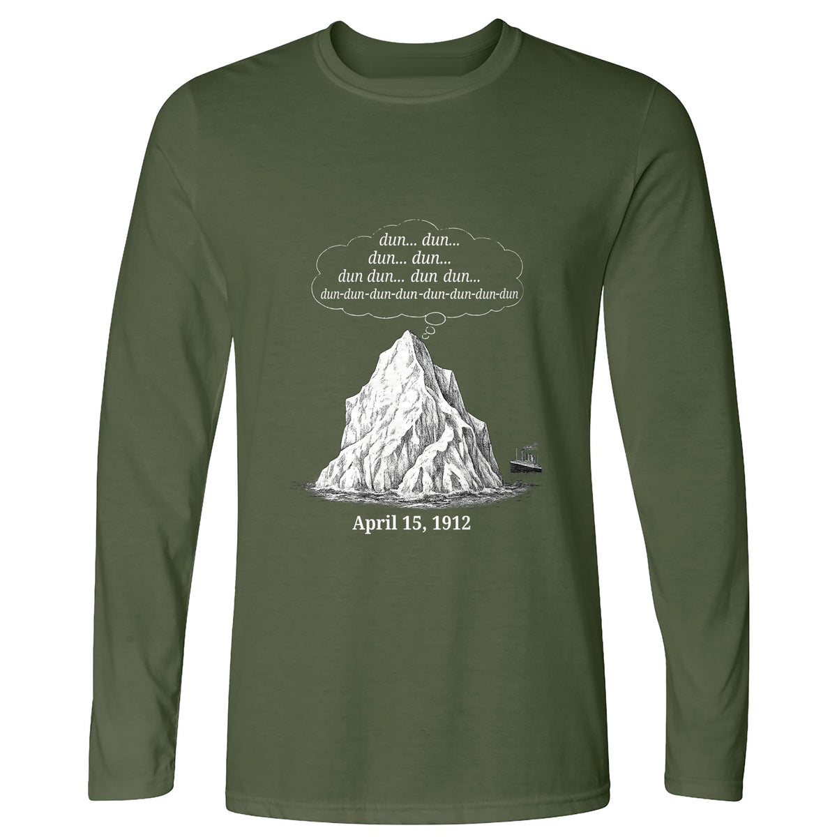 Iceberg Jaws Long Sleeve T-Shirt