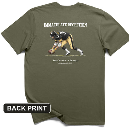 Immaculate Reception Back Print T-Shirt