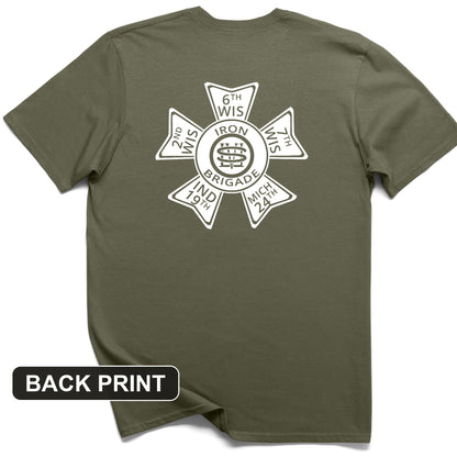 Iron Brigade Back Print T-Shirt