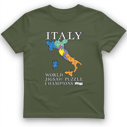 Italy Jigsaw Puzzle T-Shirt