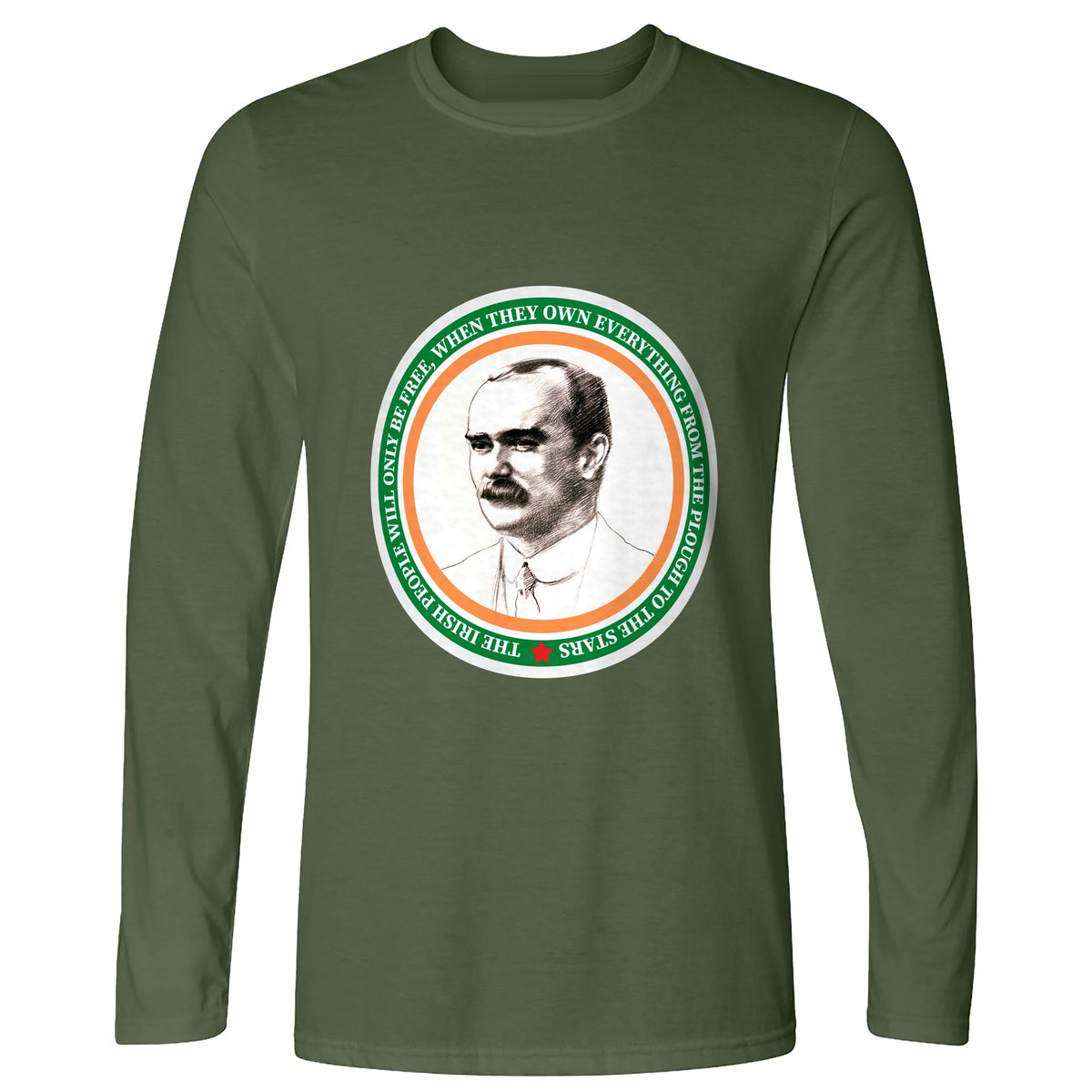 James Connolly Long Sleeve T-Shirt