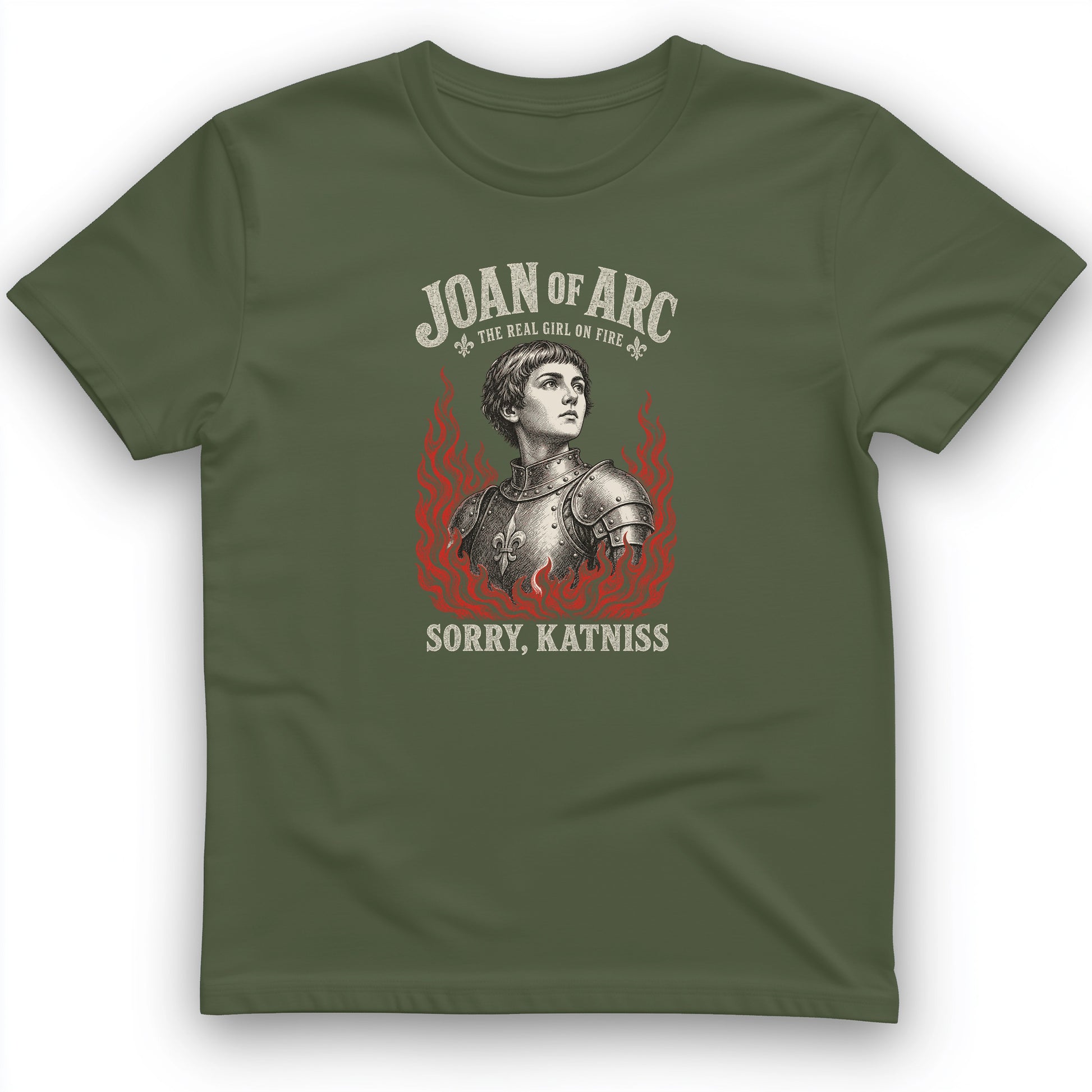 Joan of Arc Girl on Fire T-Shirt
