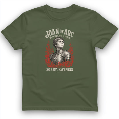 Joan of Arc Girl on Fire T-Shirt