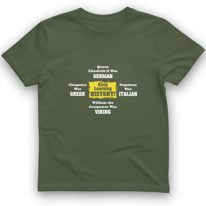 Keep Learning History T-Shirt