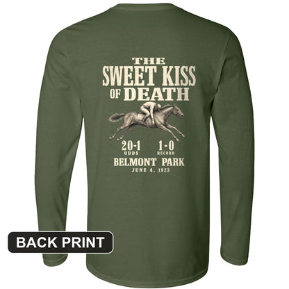 Kiss of Death Back Print Long Sleeve T-Shirt