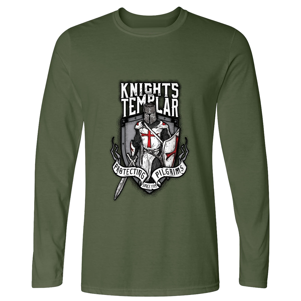 Knights Templar Long Sleeve T-Shirt