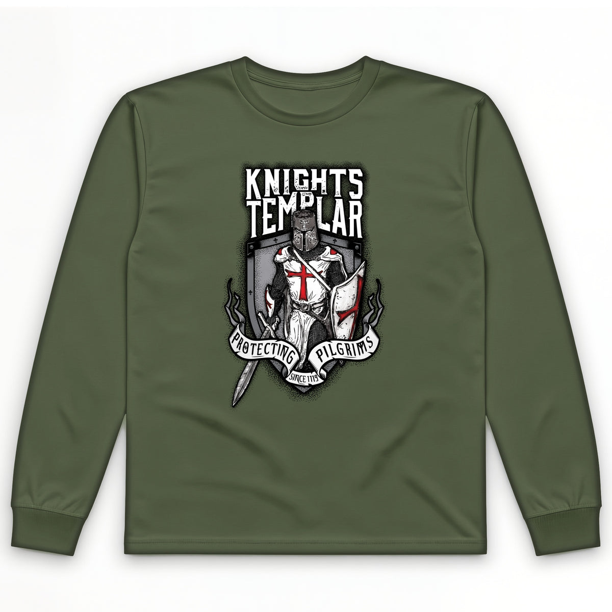 Knights Templar Long Sleeve T-Shirt