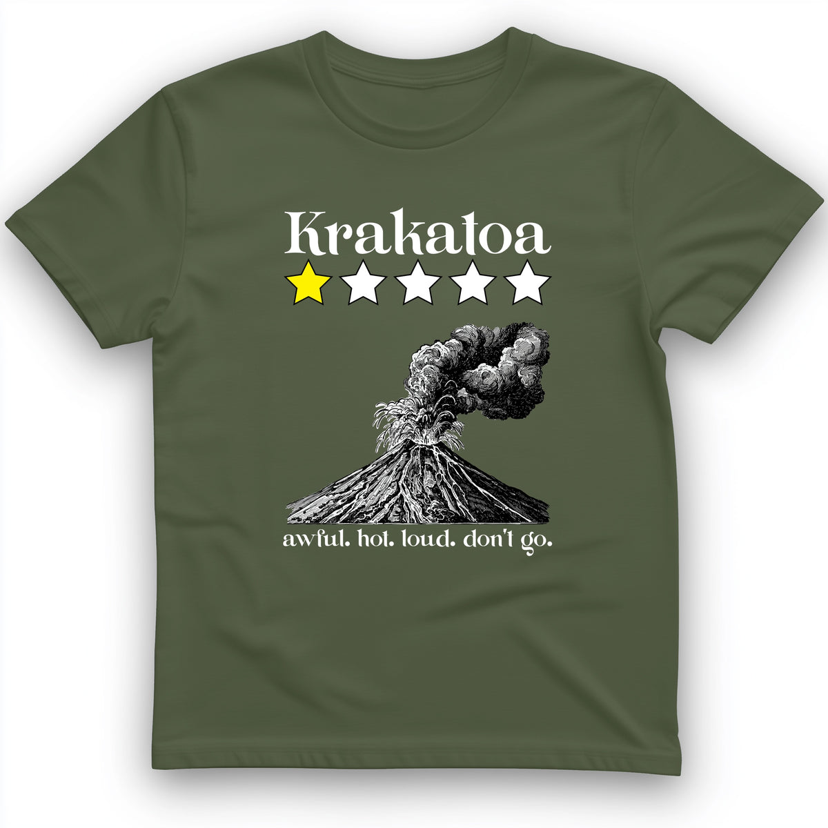 Krakatoa 1 Star T-Shirt