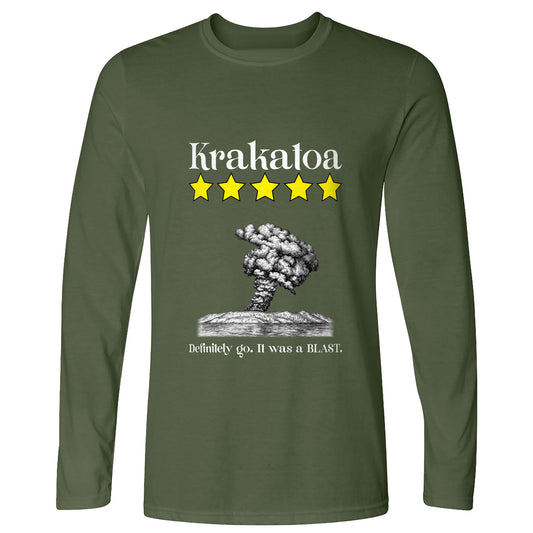 Krakatoa 5 Star Long Sleeve T-Shirt