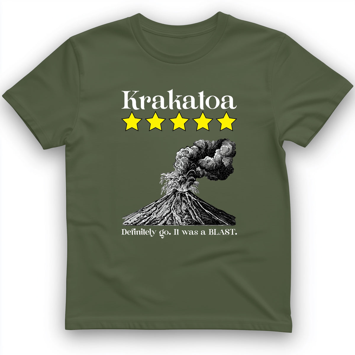 Krakatoa 5 Star T-Shirt