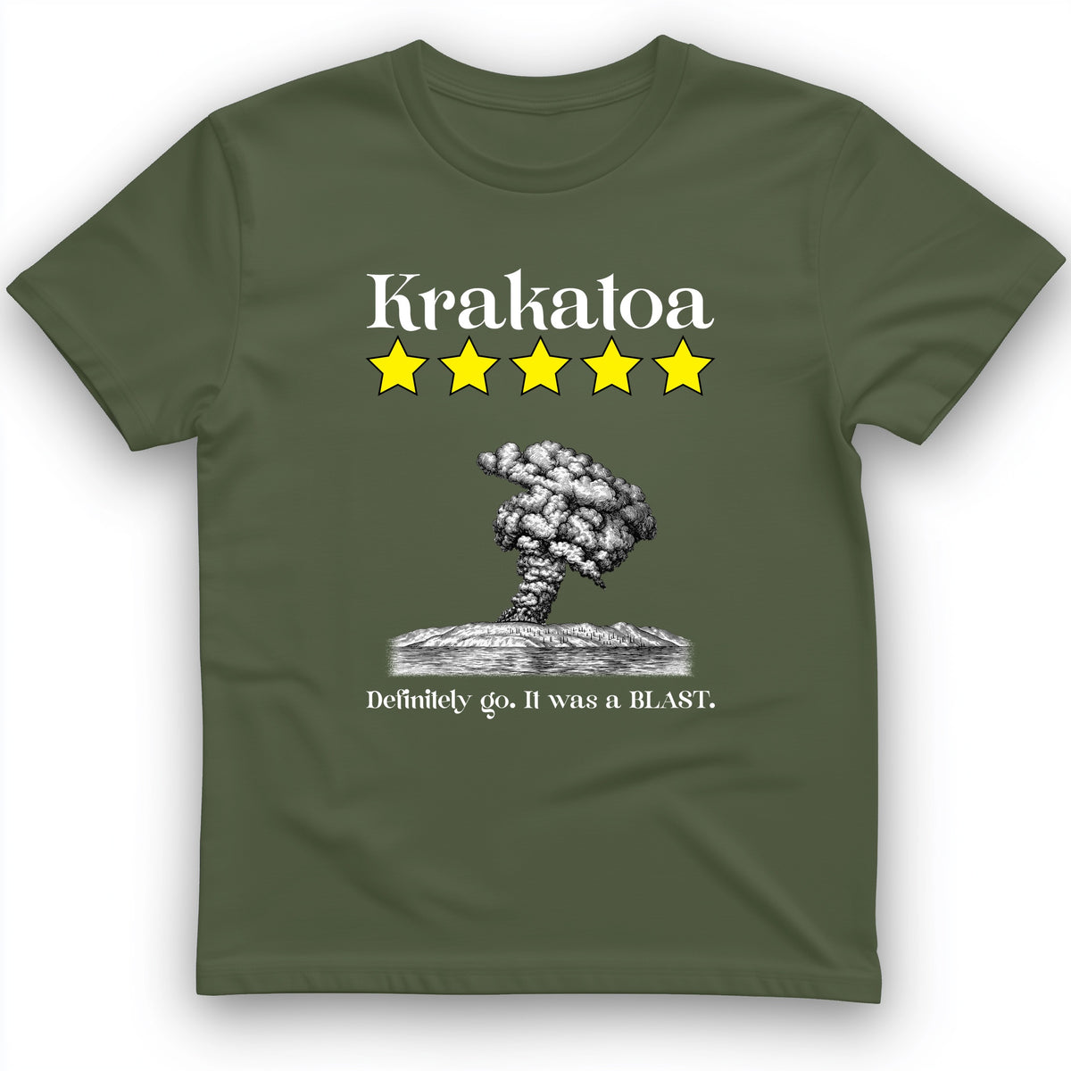 Krakatoa 5 Star T-Shirt
