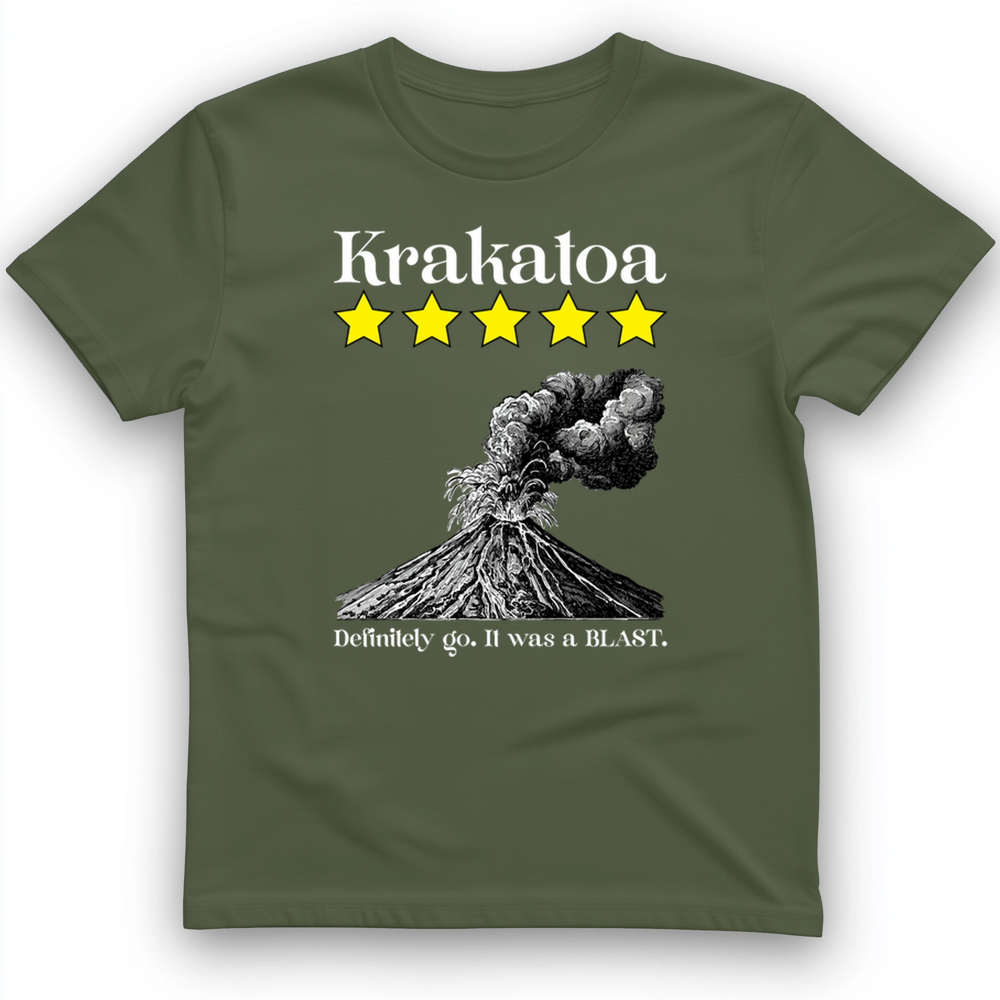 Krakatoa 5 Star T-Shirt