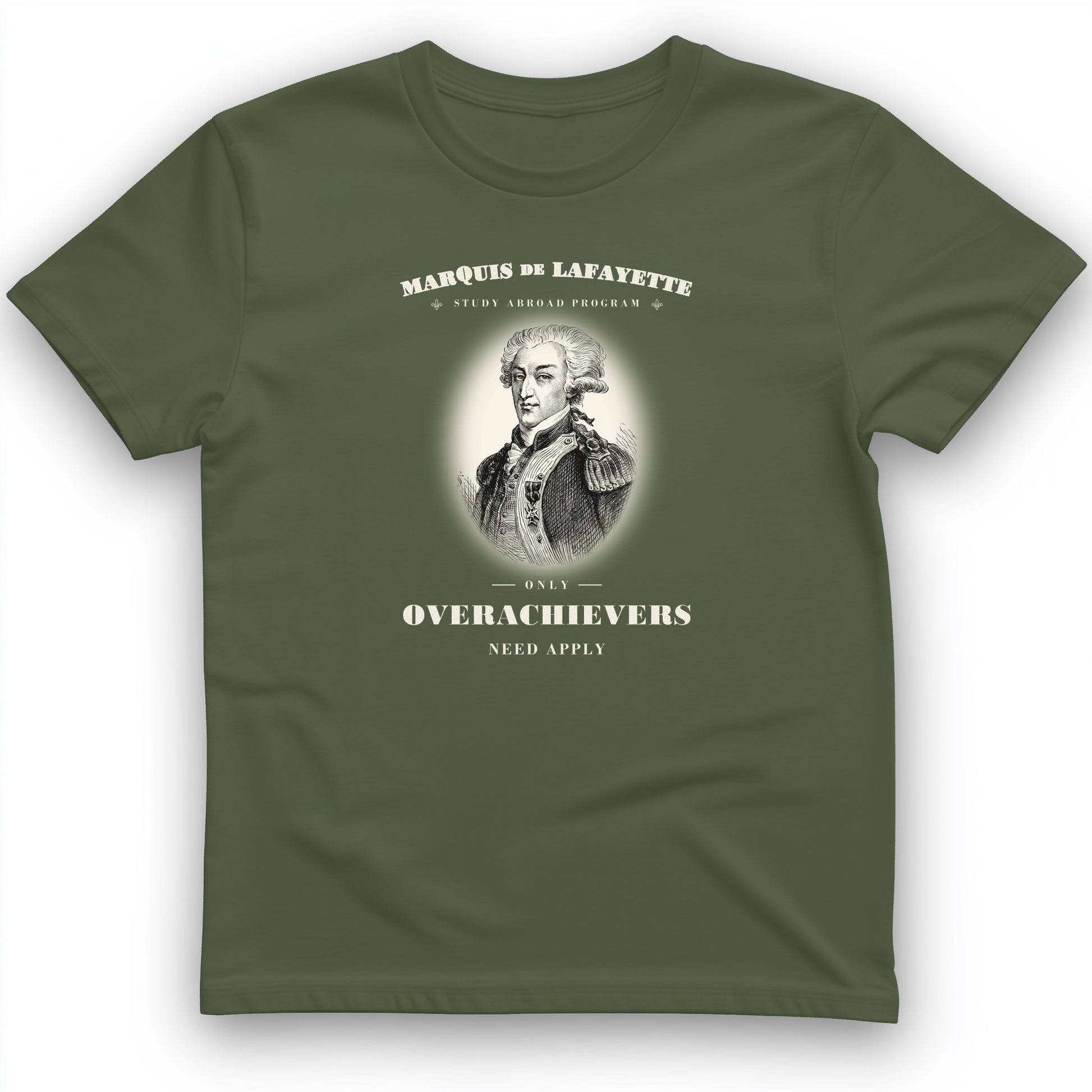 Marquis de Lafayette Study Abroad Program T-Shirt