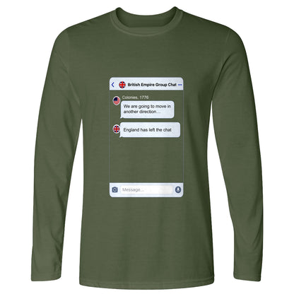 Left the Chat Long Sleeve T-Shirt