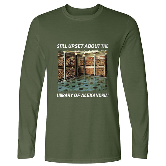 Library Of Alexandria Long Sleeve T-Shirt