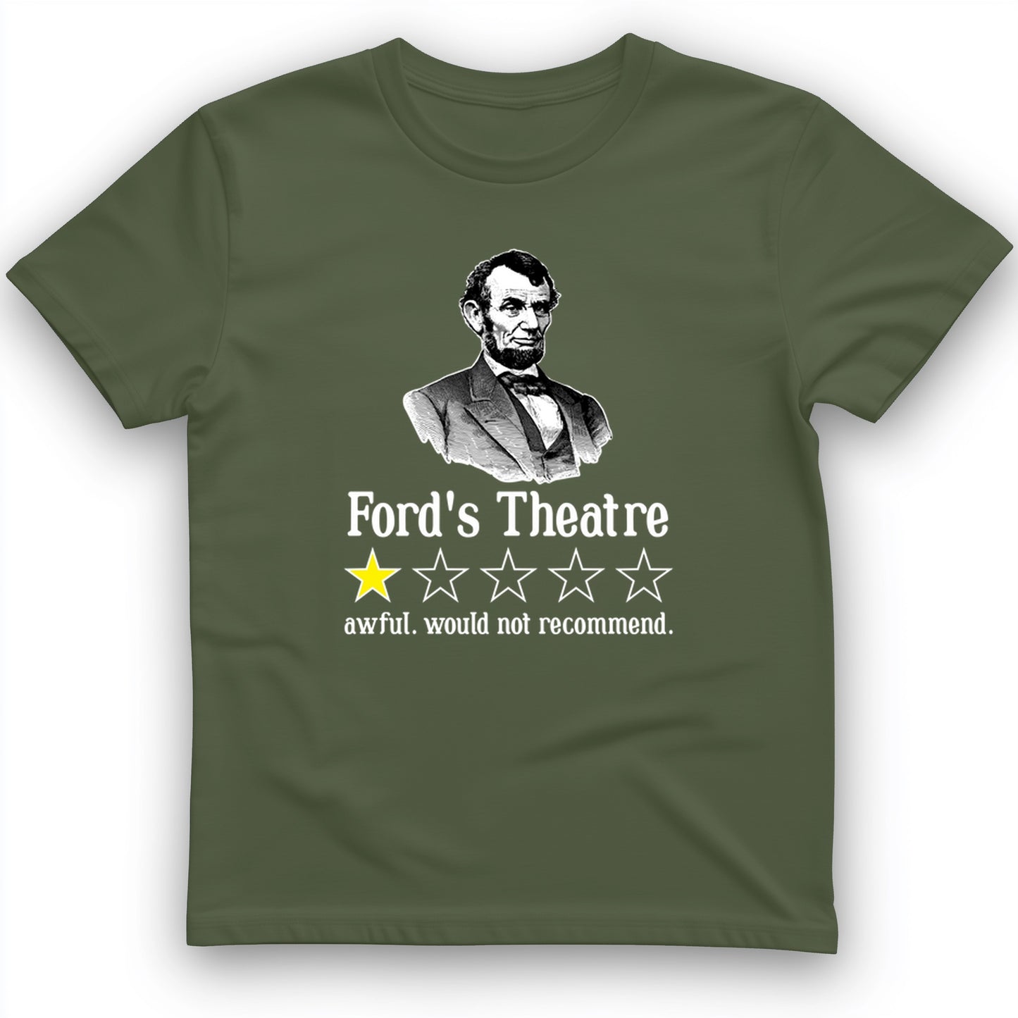 Lincoln One Star Review T-Shirt