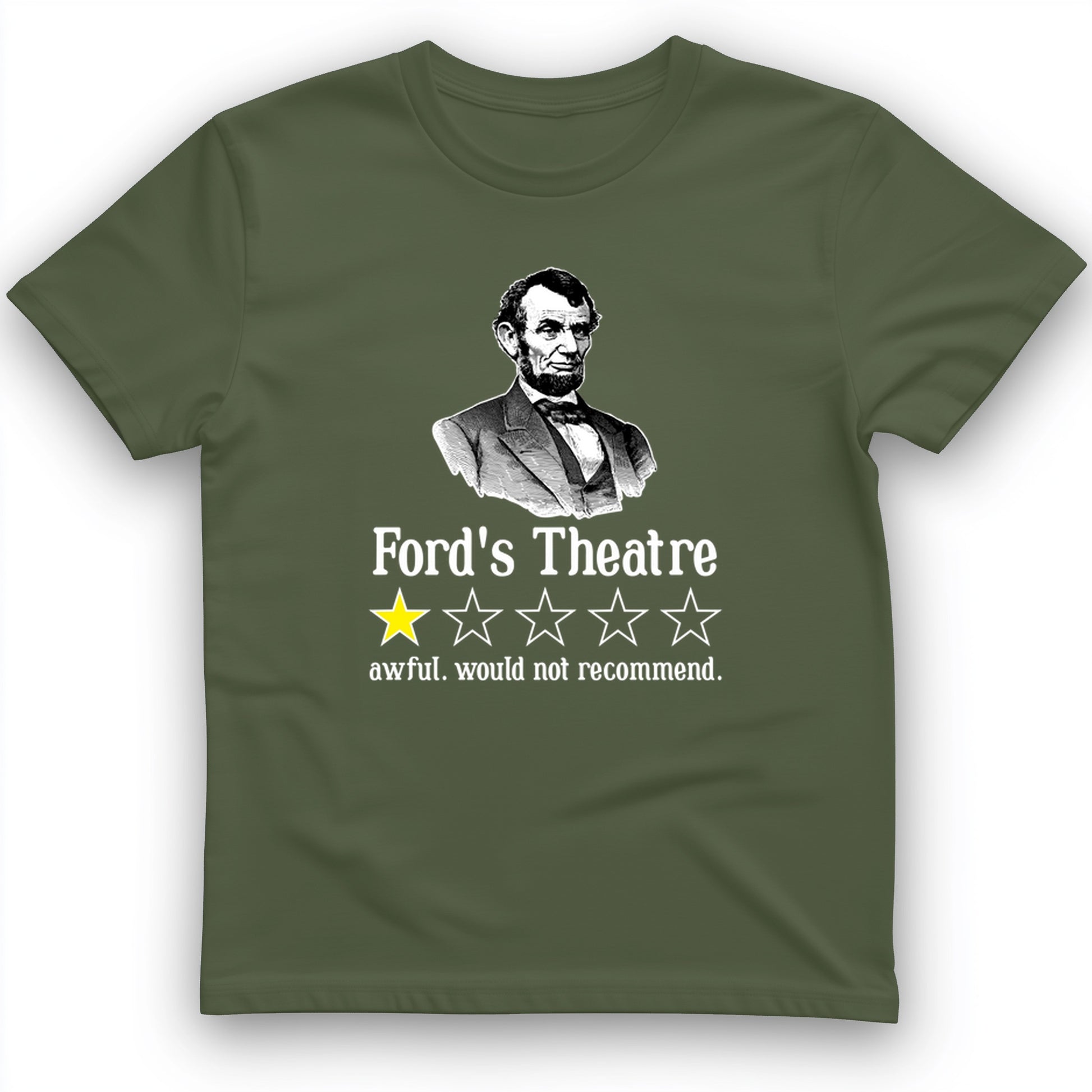 Lincoln One Star Review T-Shirt