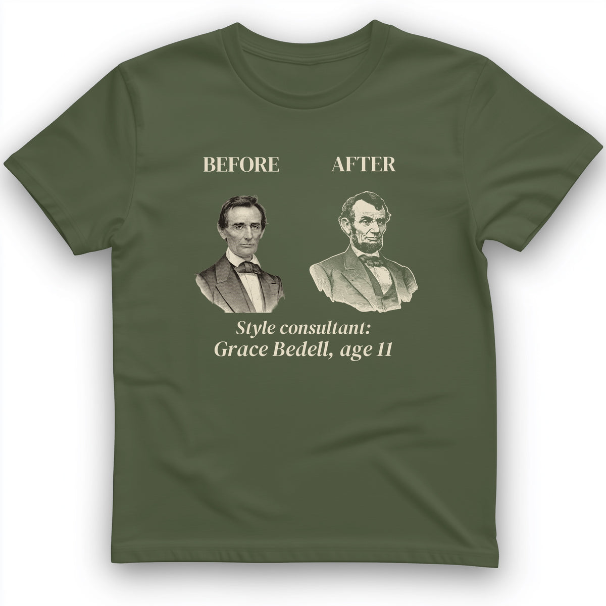 Lincoln Style Consultant Grace Bedell T-Shirt