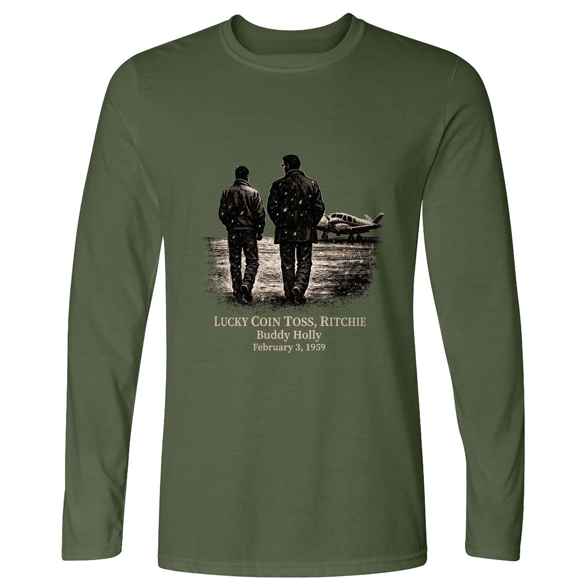 Lucky Coin Toss Long Sleeve T-Shirt