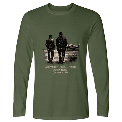 Lucky Coin Toss Long Sleeve T-Shirt