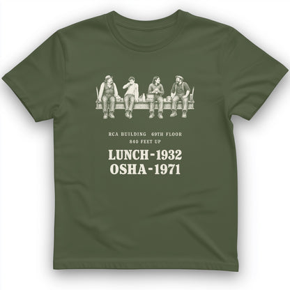 Lunch 1932 OSHA 1971 T-Shirt