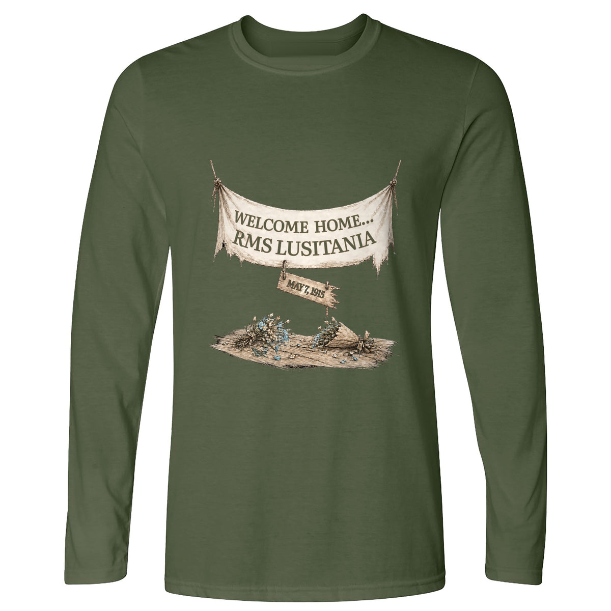 Lusitania Long Sleeve T-Shirt