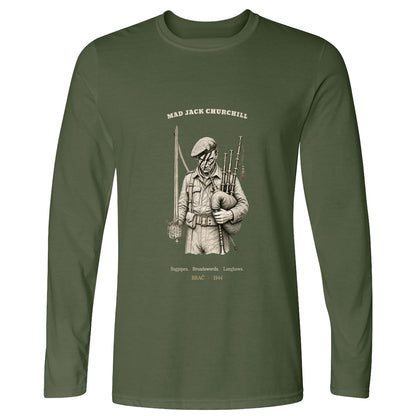 Mad Jack Churchill Long Sleeve T-Shirt
