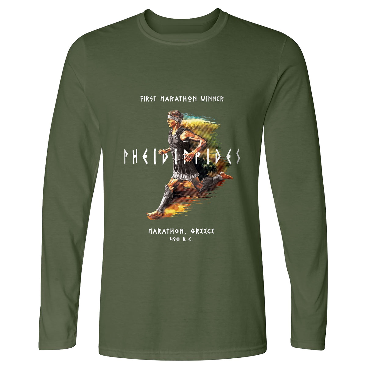 Marathon Run Long Sleeve T-Shirt