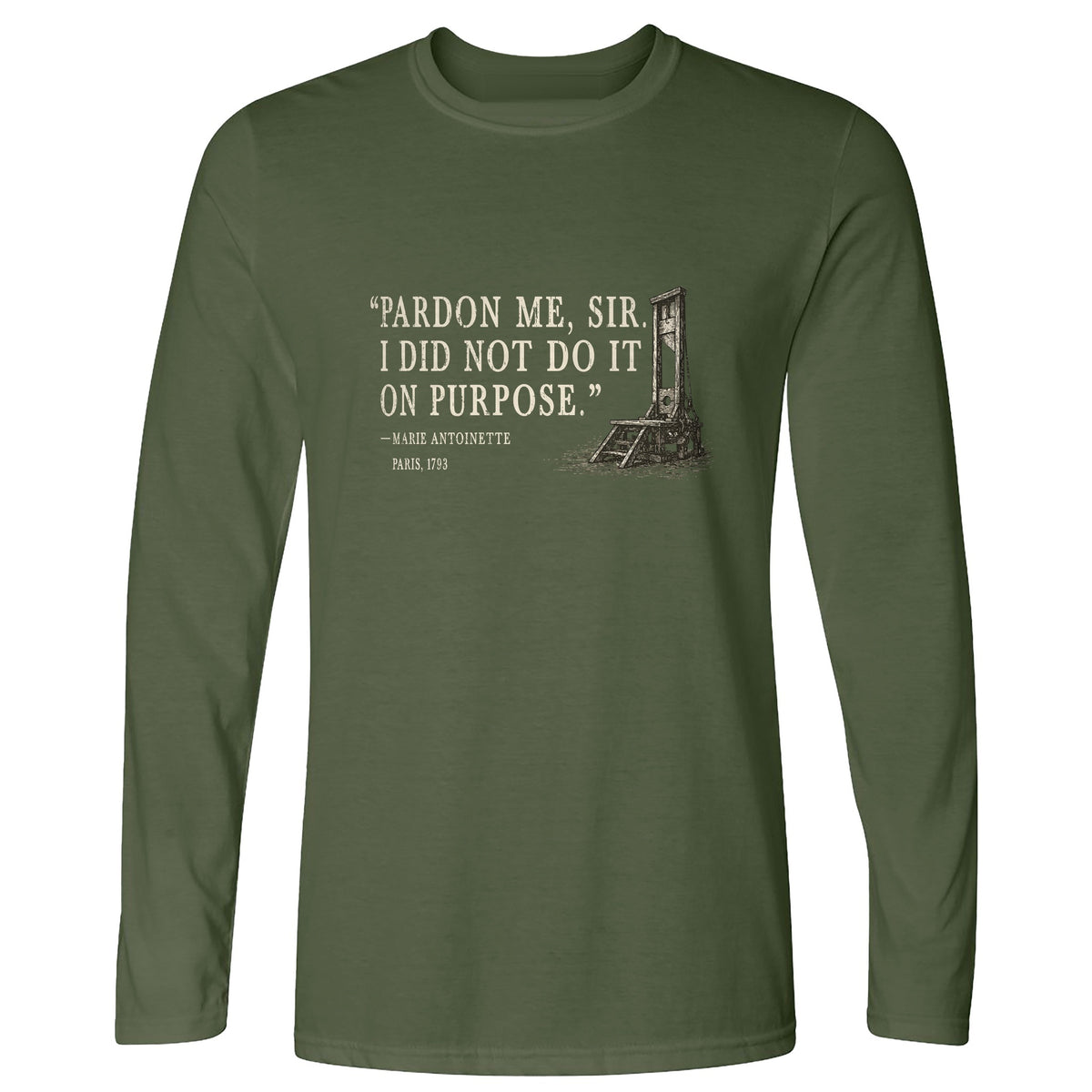 Marie Antoinette Long Sleeve T-Shirt