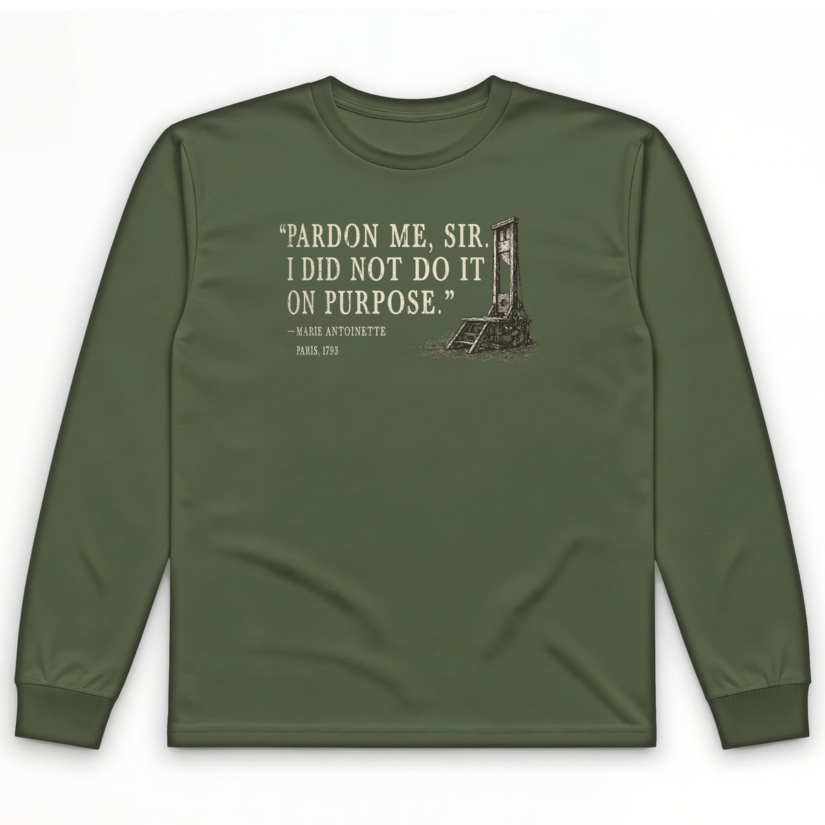 Marie Antoinette Long Sleeve T-Shirt