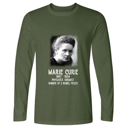 Marie Curie Long Sleeve T-Shirt