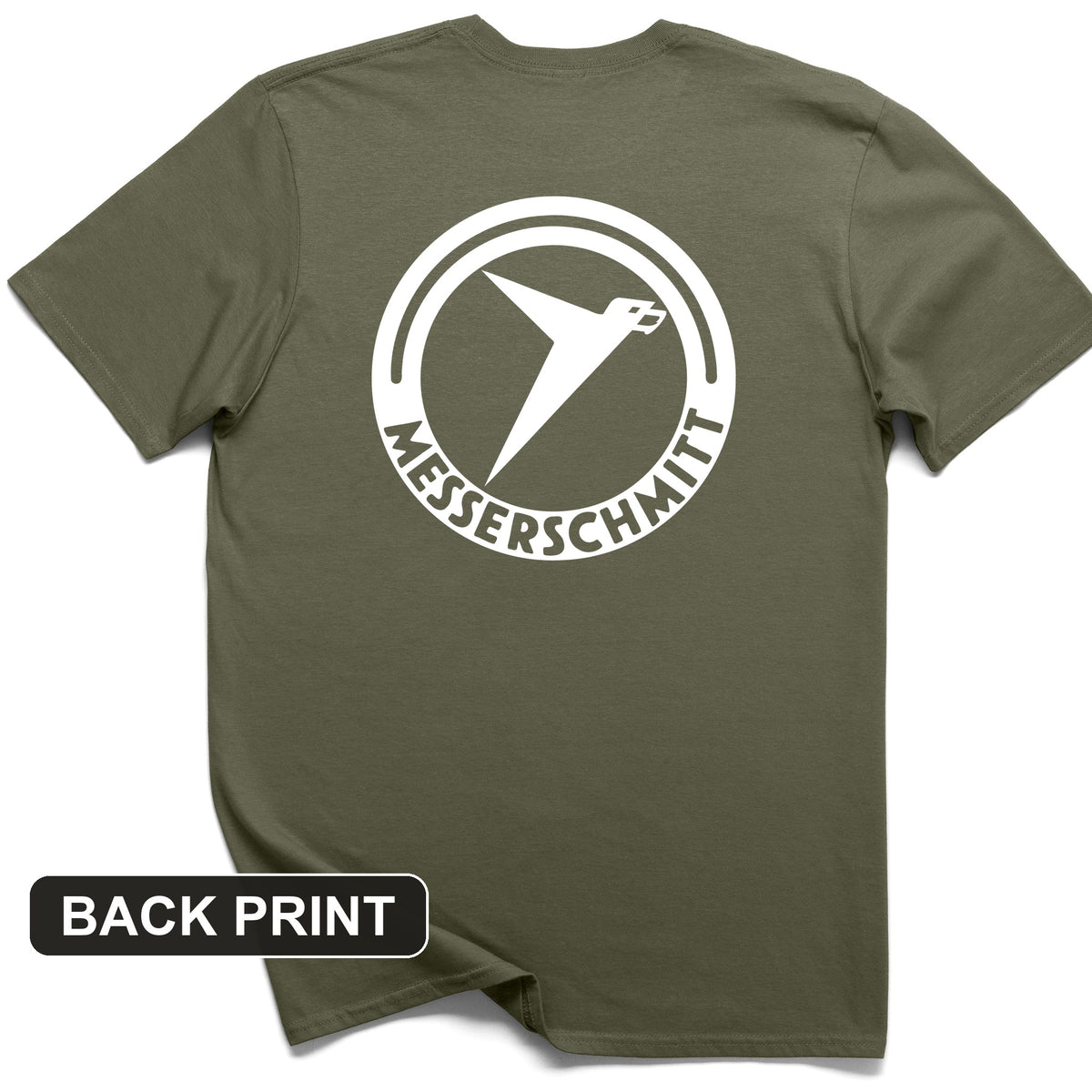 Messerschmitt Back Print T-Shirt