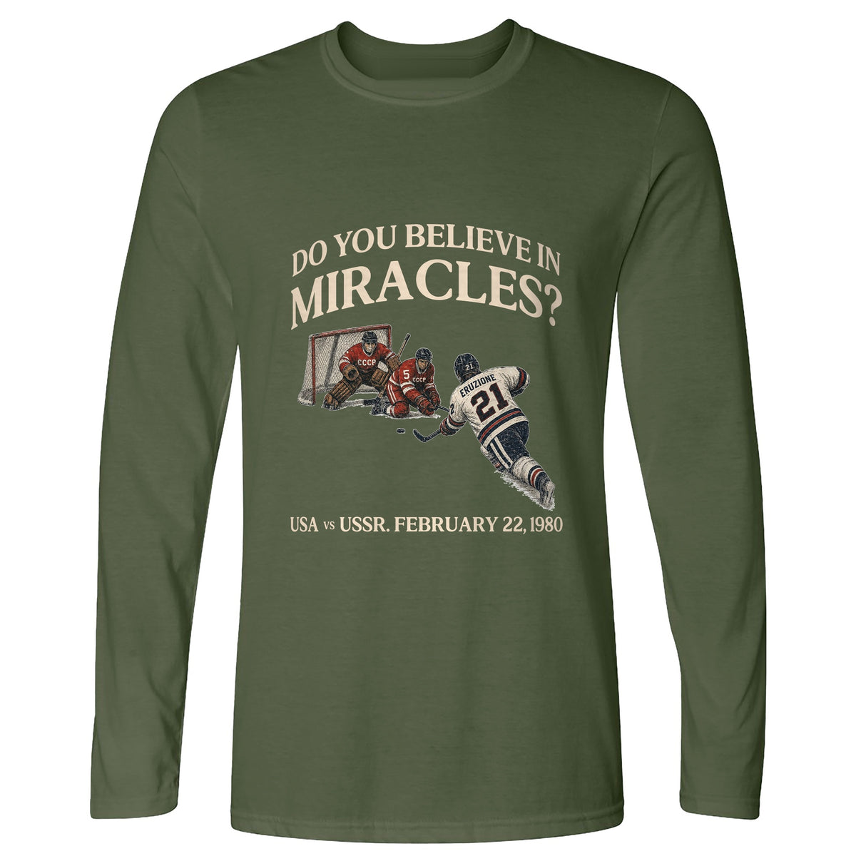 Miracle on Ice Long Sleeve T-Shirt