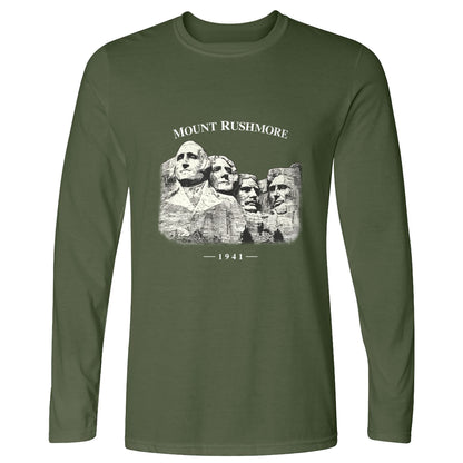 Mount Rushmore Long Sleeve T-Shirt