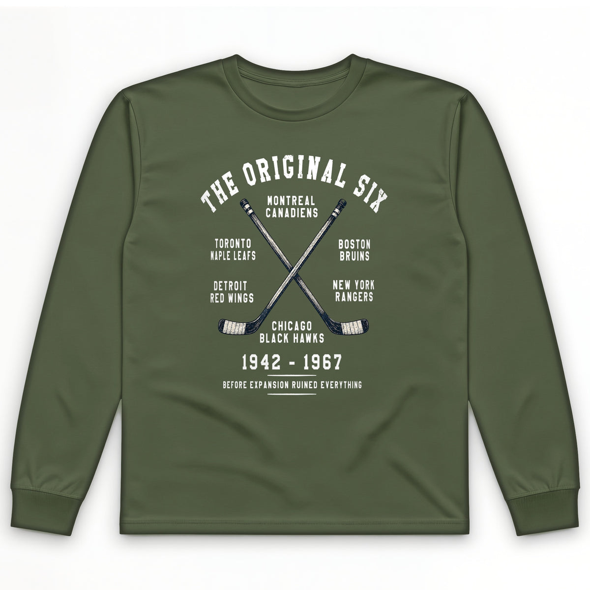 NHL Era of Six Long Sleeve T-Shirt