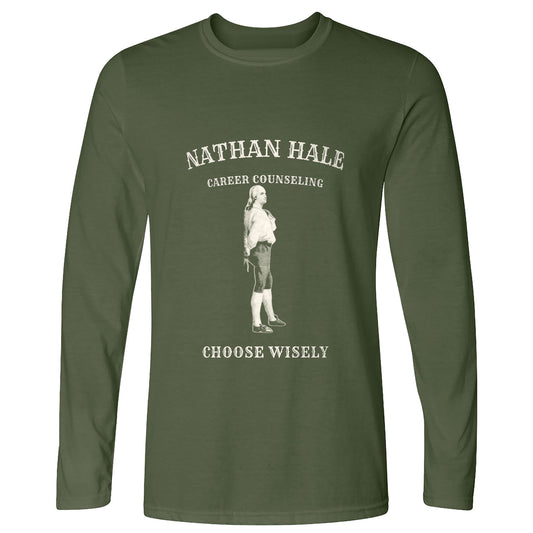 Nathan Hale Career Counseling Long Sleeve T-Shirt