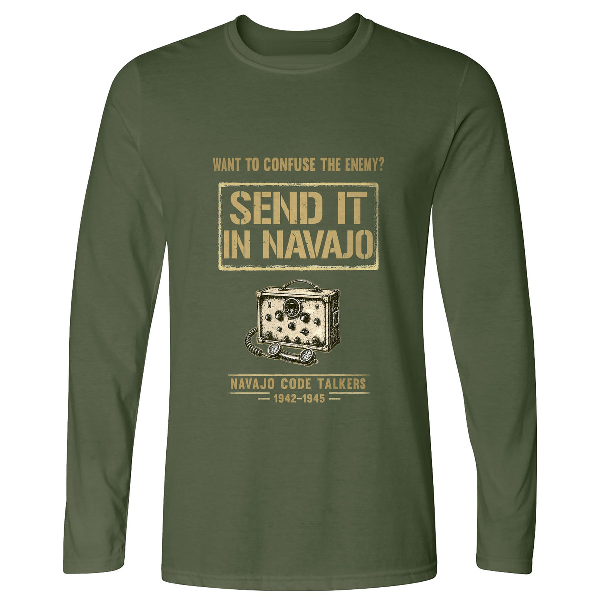 Navajo Code Talkers Long Sleeve T-Shirt
