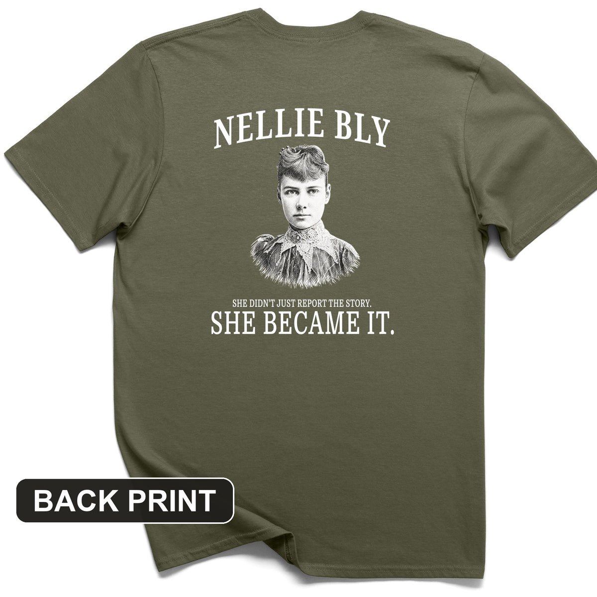 Nelly Bly Back Print T-Shirt