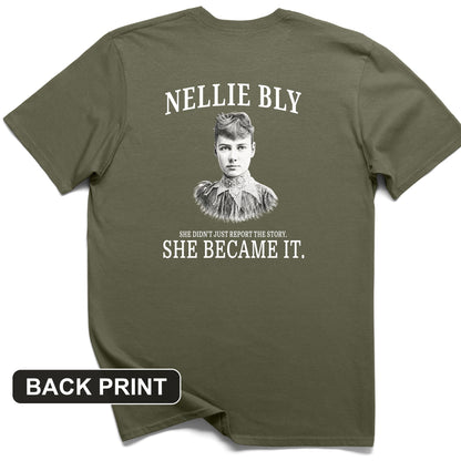 Nelly Bly Back Print T-Shirt
