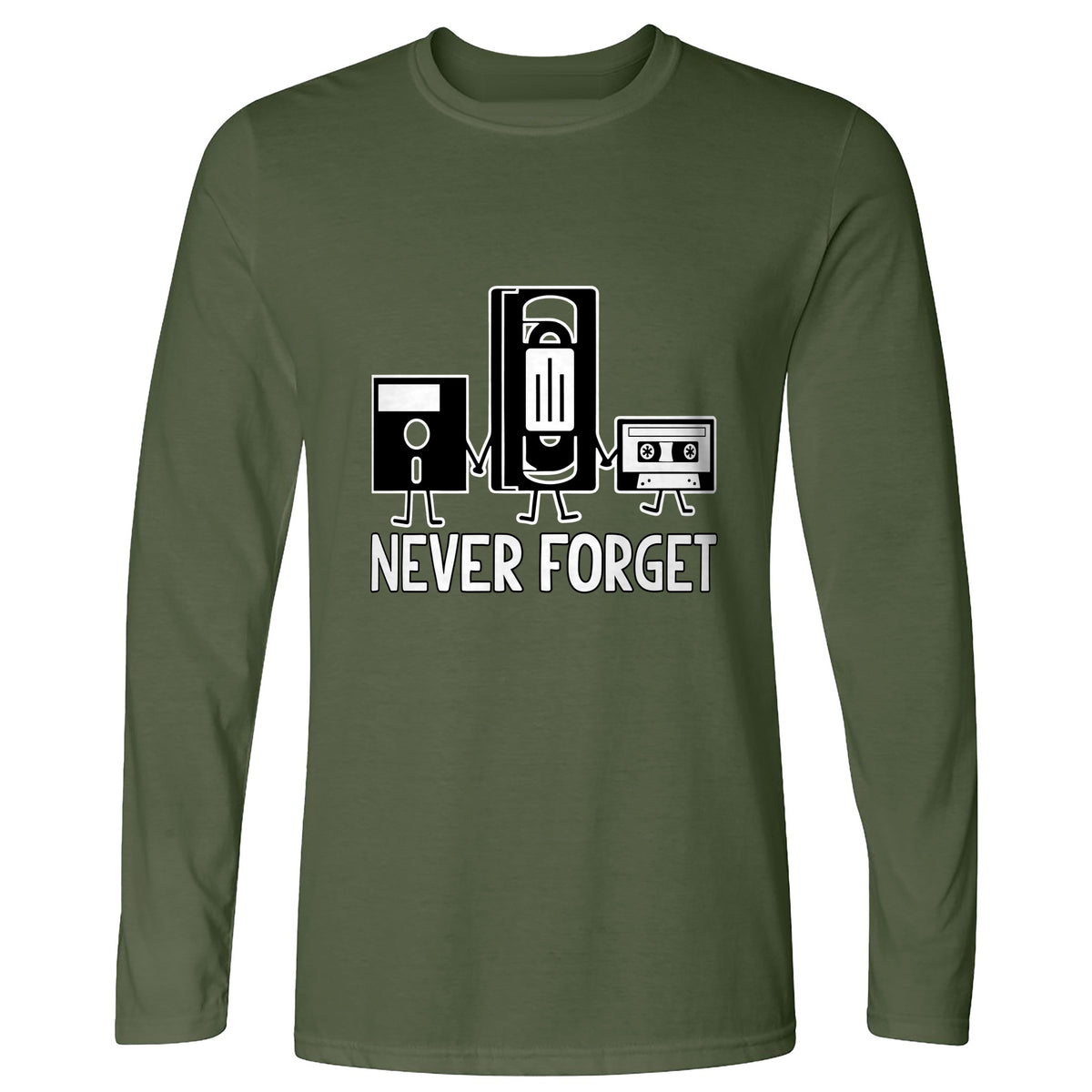 Never Forget Long Sleeve T-Shirt