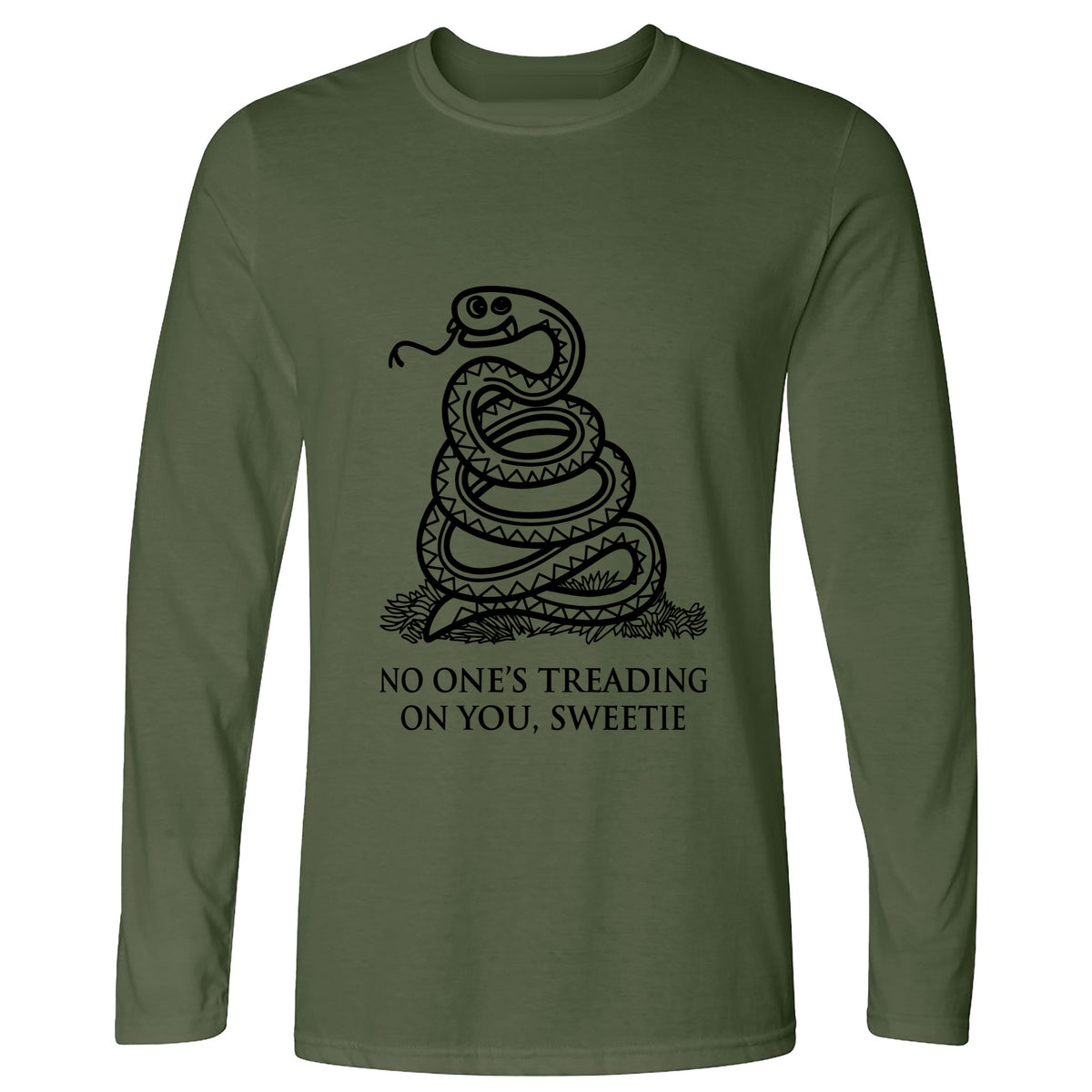 No One's Treading On You, Sweetie Long Sleeve T-Shirt
